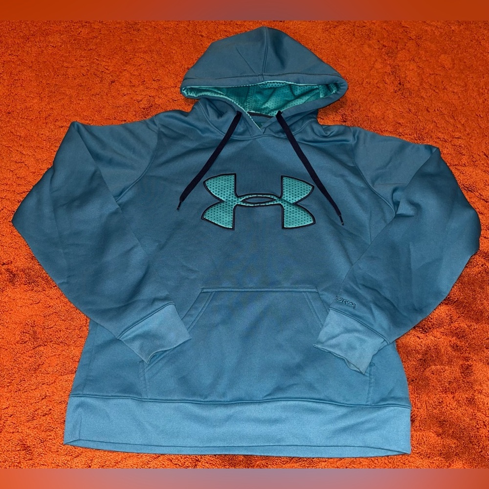 Under Armour UA Storm Semi-Fitted Kids Pullover Hoodie Size Medium